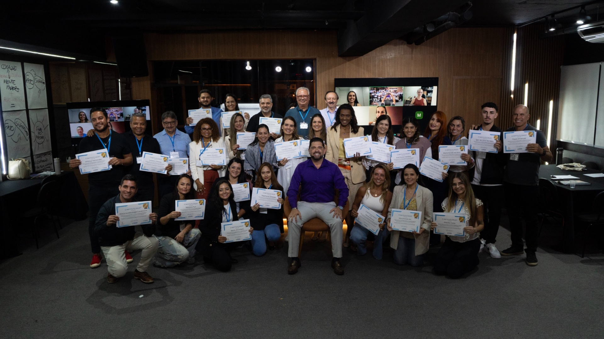 Turma de formandos do Método DAUDT